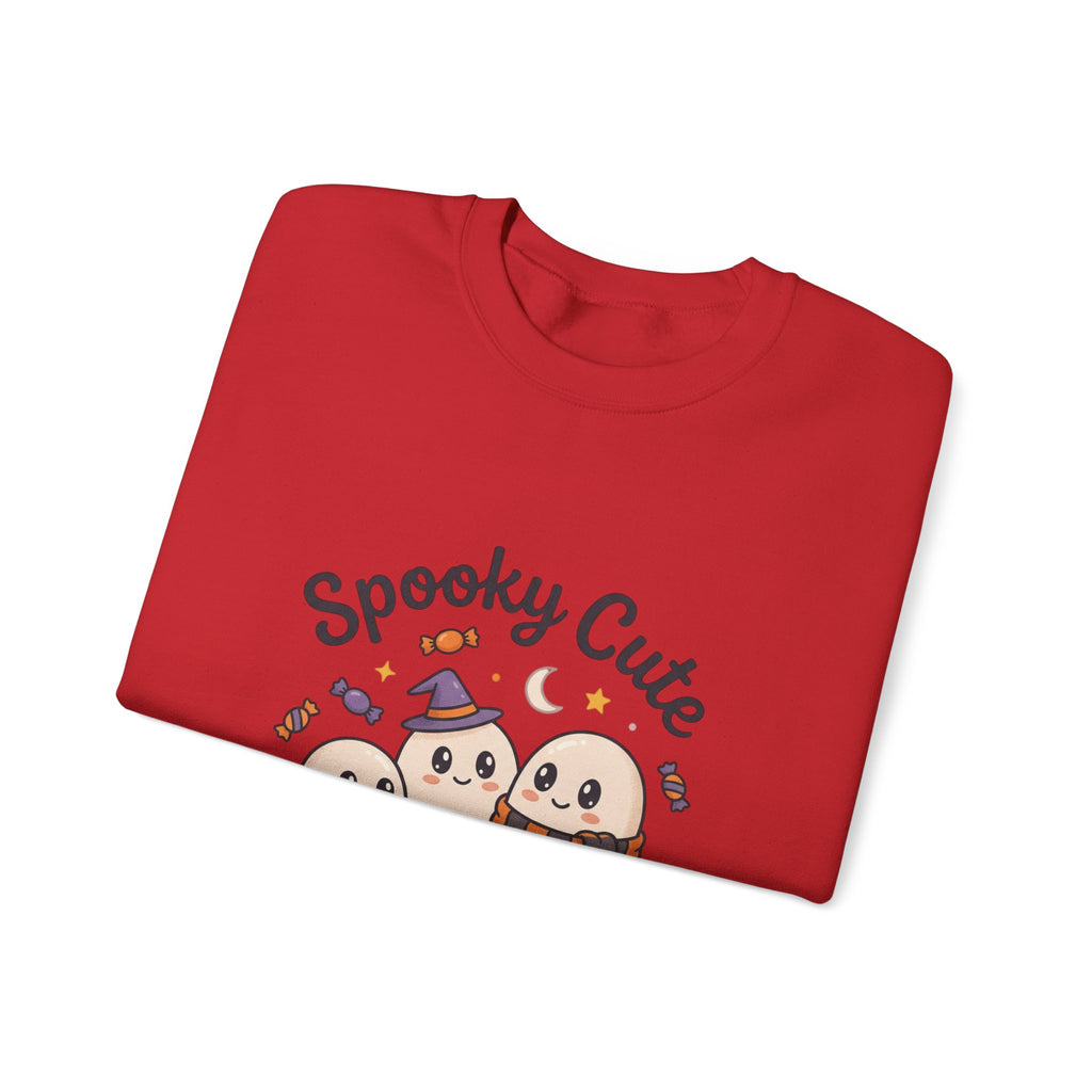 Spooky Cute Ghosts Crewneck Sweatshirt | Happy Hauntings Halloween