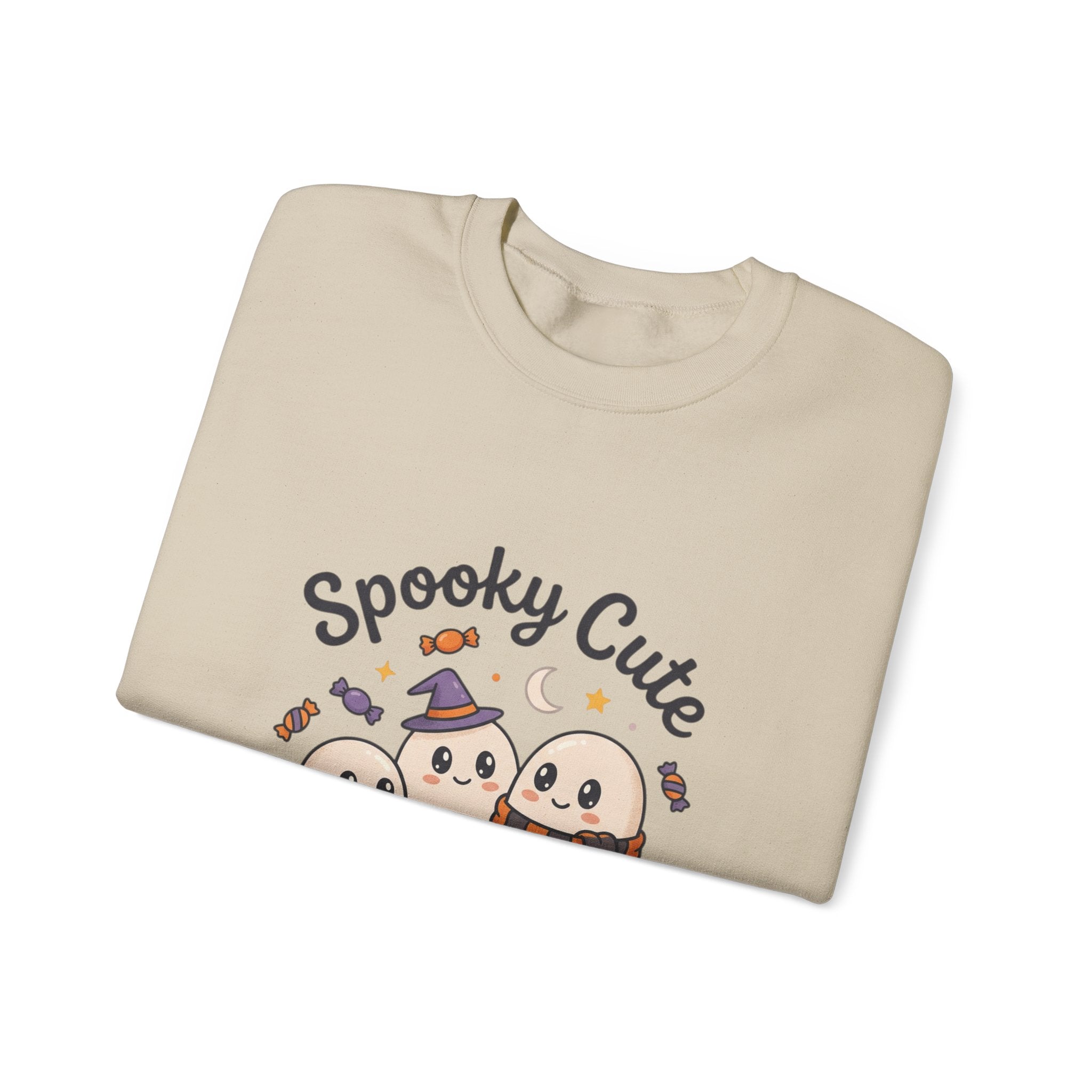 Spooky Cute Ghosts Crewneck Sweatshirt | Happy Hauntings Halloween