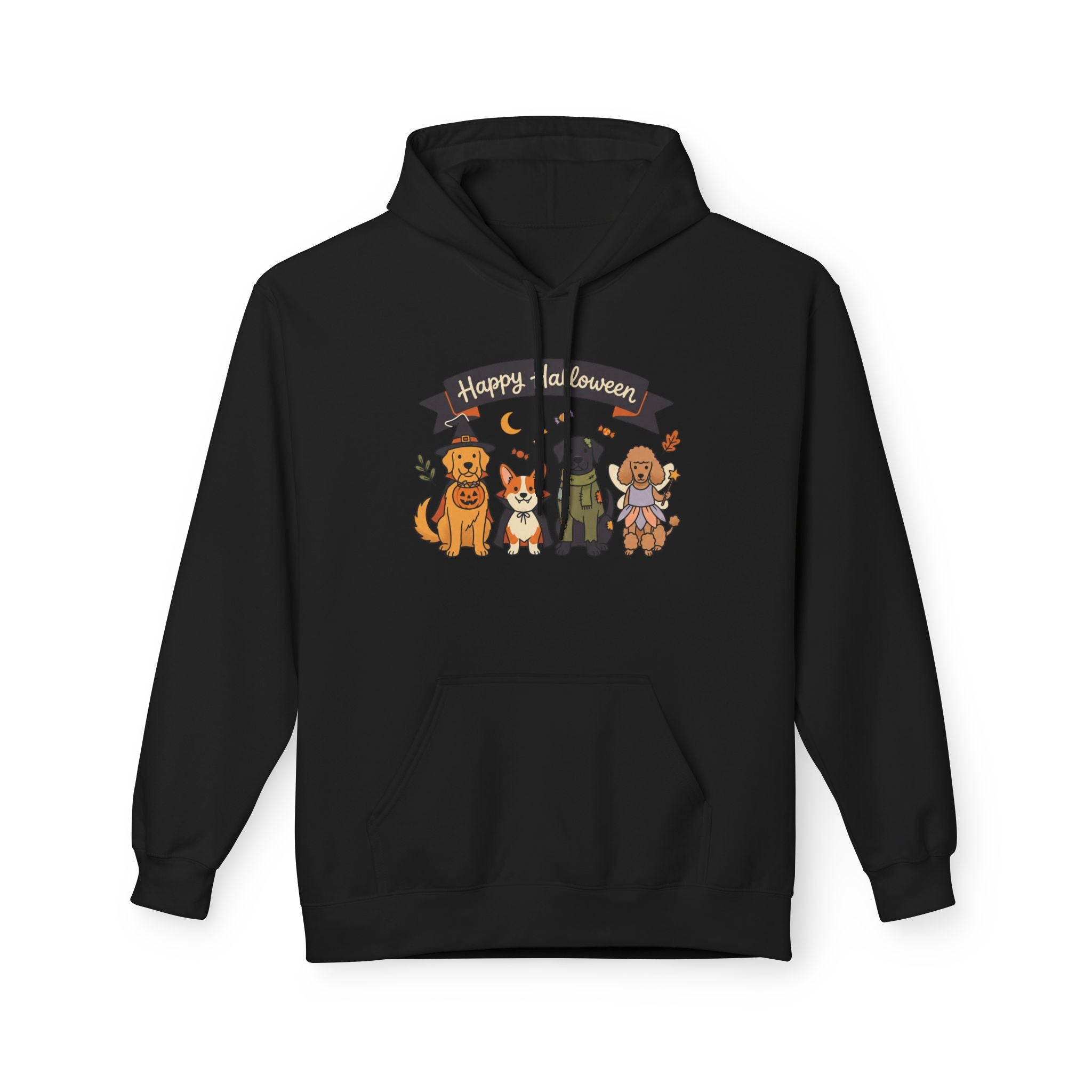 Happy Halloween Dogs Hoodie — Cute Halloween Puppy Costume Sweatshirt