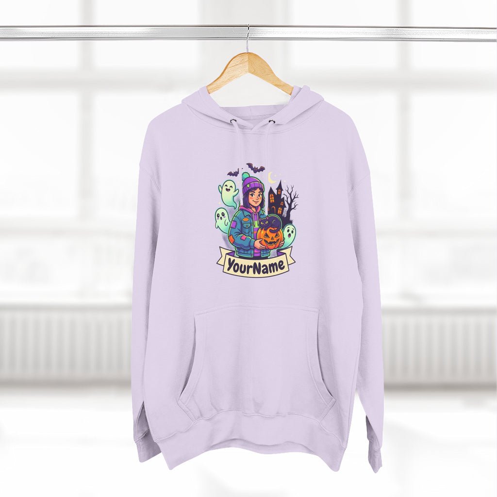 Halloween Crew Hoodie — Personalized Spooky Characters Design