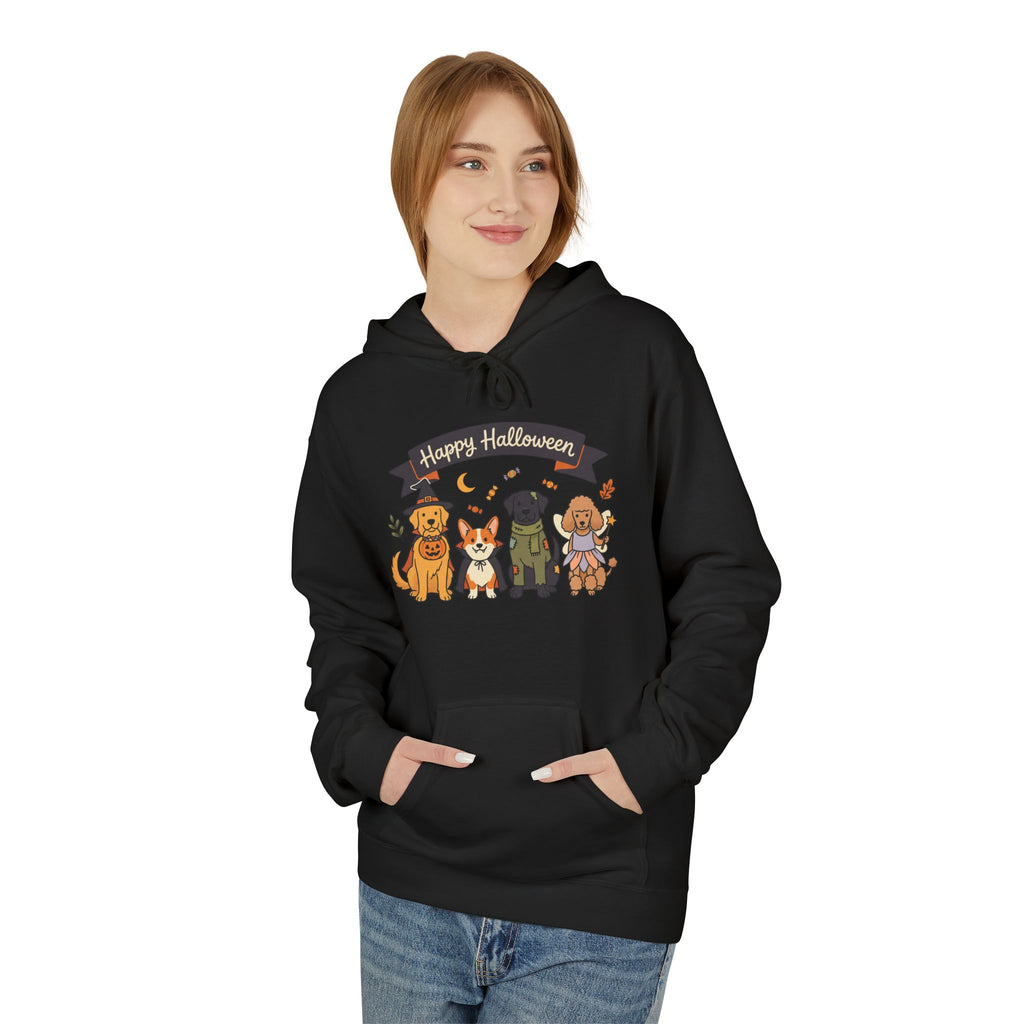 Happy Halloween Dogs Hoodie — Cute Halloween Puppy Costume Sweatshirt