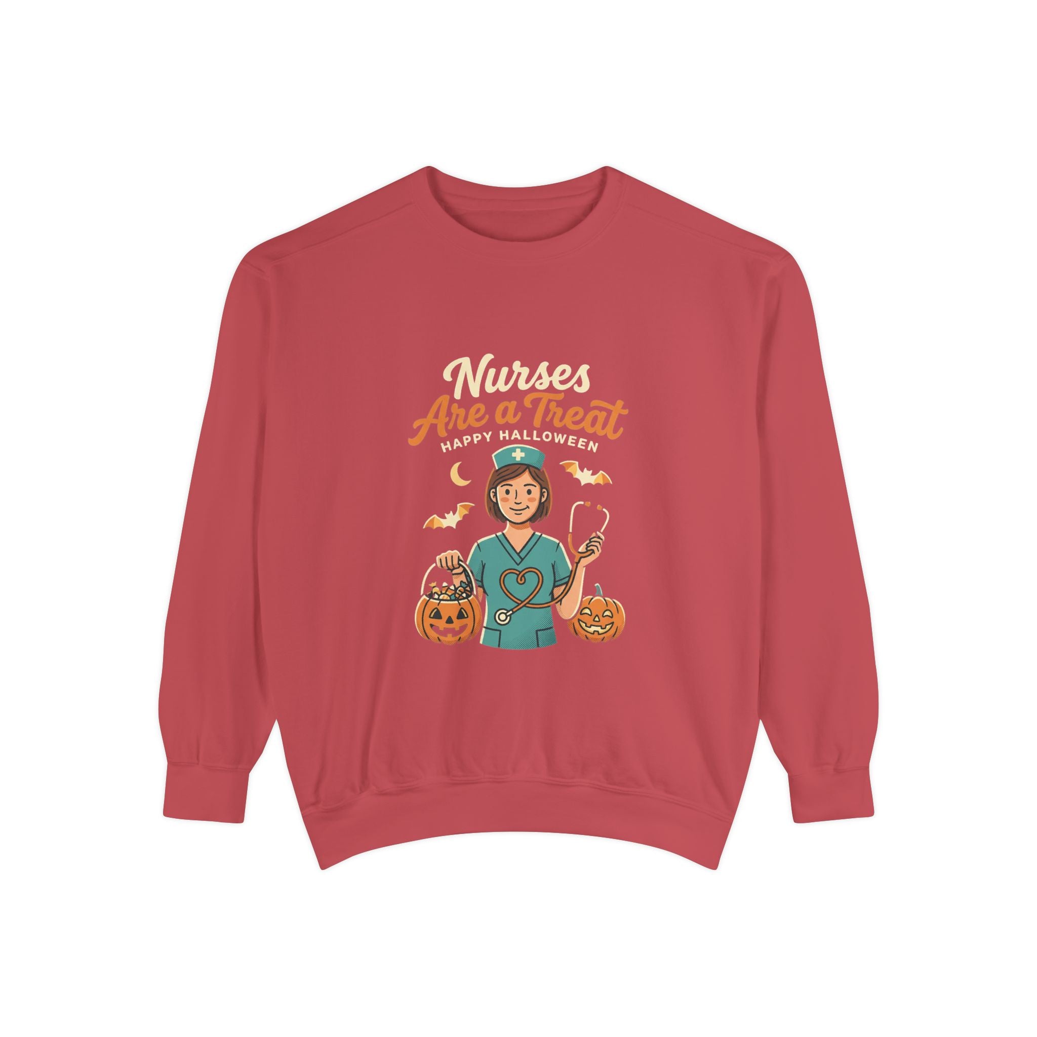 Nurses Are a Treat Sweatshirt | Halloween Nurse Shirt