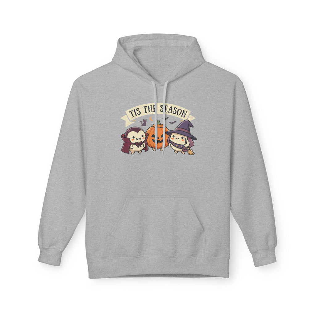 Halloween 'Tis The Season' Cute Pumpkin & Witch Hoodie