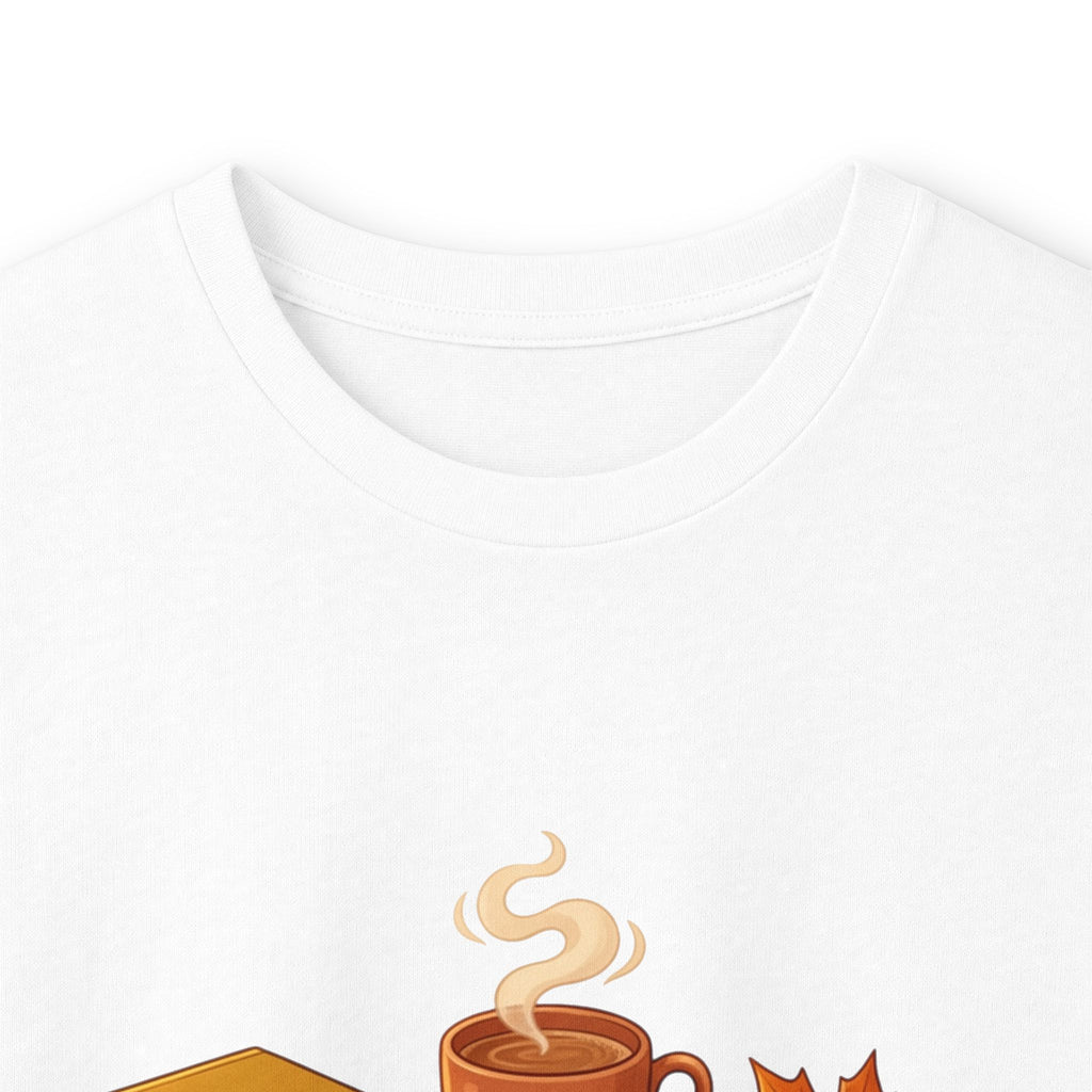 Autumn Cozy Comfort Long Sleeve Tee — Pumpkin, Sweater & Hot Drink Fall Design