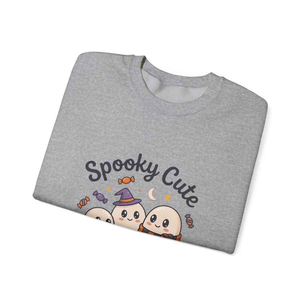 Spooky Cute Ghosts Crewneck Sweatshirt | Happy Hauntings Halloween