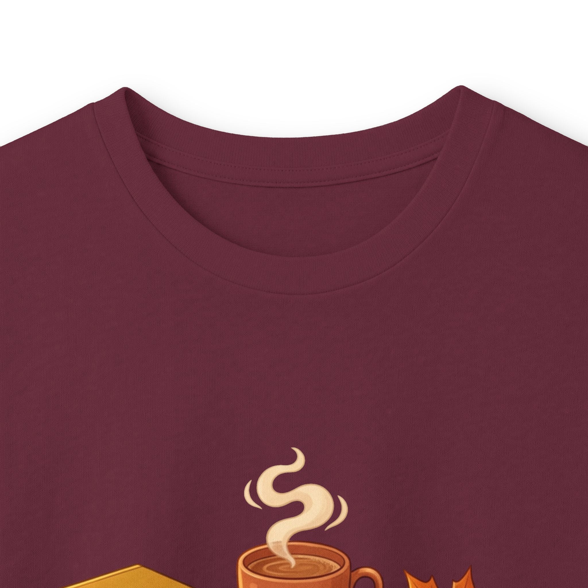 Autumn Cozy Comfort Long Sleeve Tee — Pumpkin, Sweater & Hot Drink Fall Design