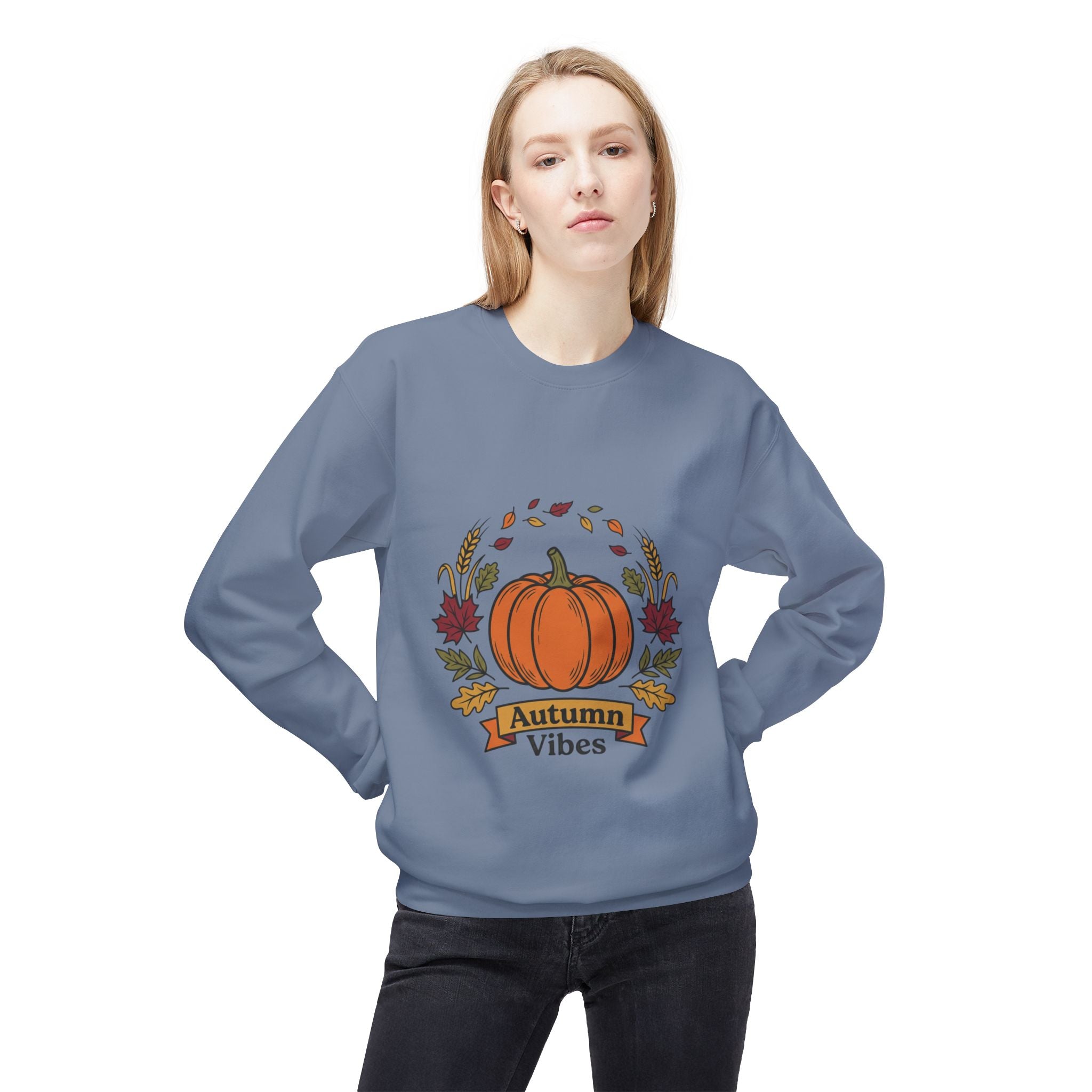 Autumn Vibes Pumpkin Sweatshirt