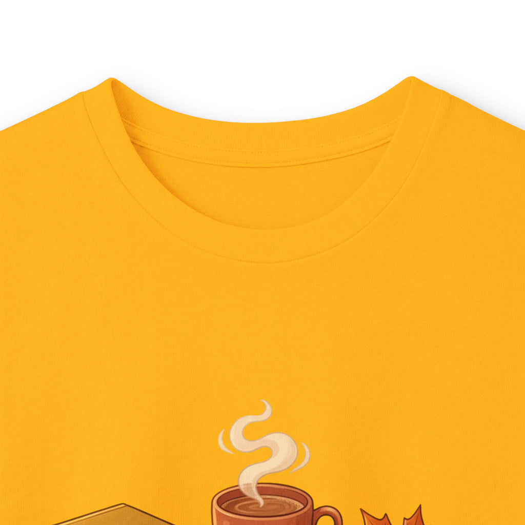 Autumn Cozy Comfort Long Sleeve Tee — Pumpkin, Sweater & Hot Drink Fall Design