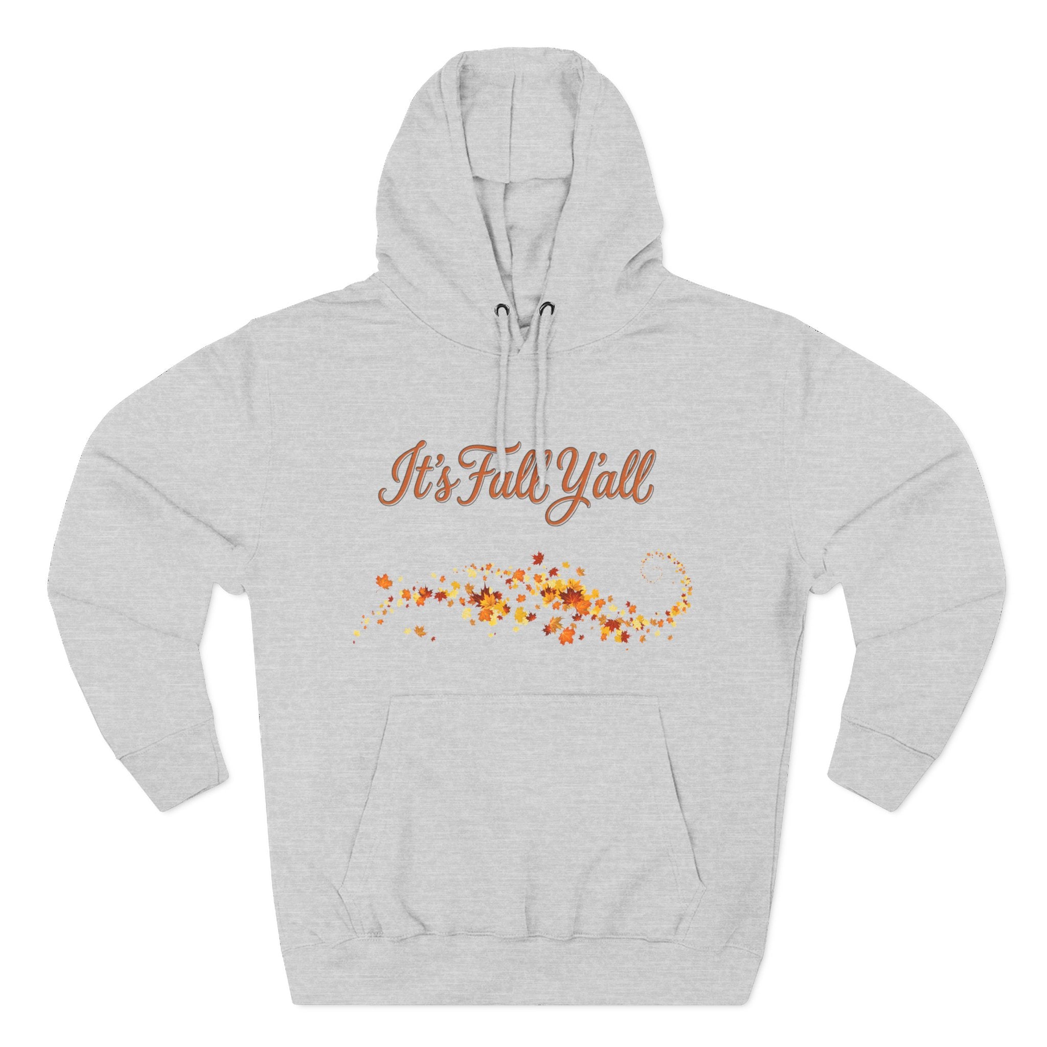 Three-Panel Fleece Hoodie